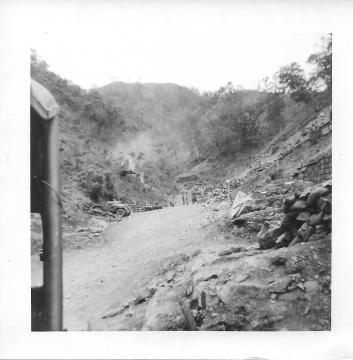 Rear of Christmas Hill, Korea, July 1953
