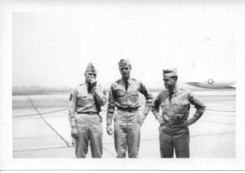 National Airport, Washington DC, Sgt Al Lingle, Don Feeney, Chuck Mazzone, June 19, 1953